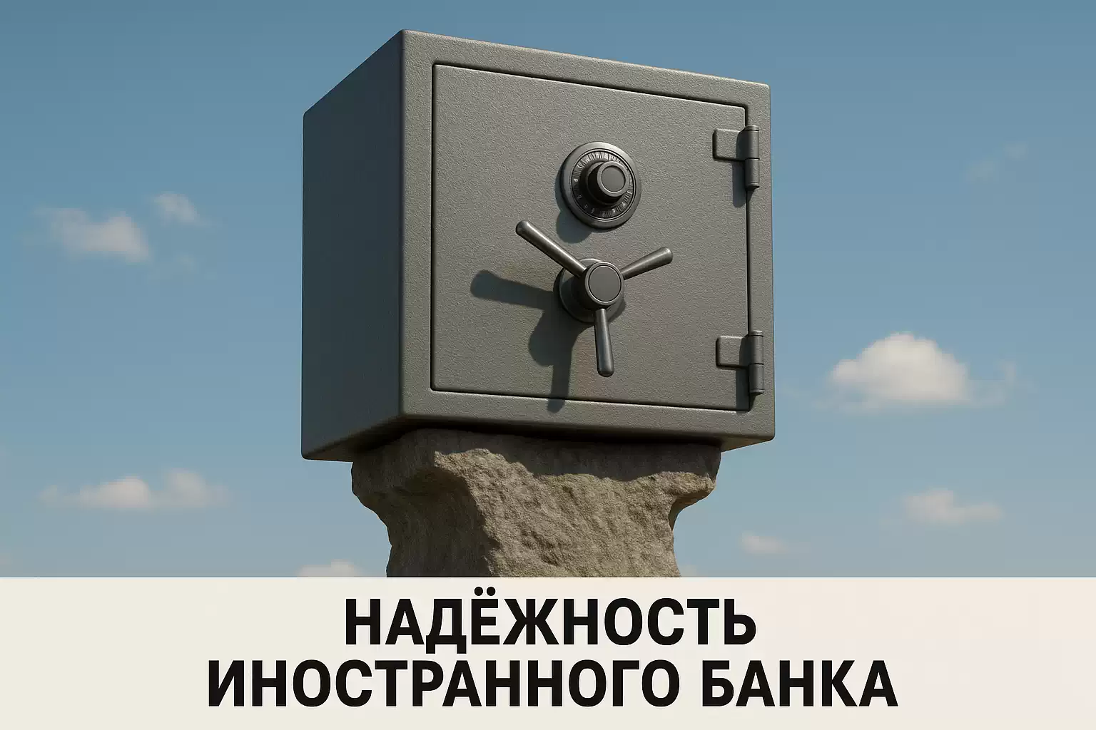 Гарантируете ли надёжность иностранного банка?
