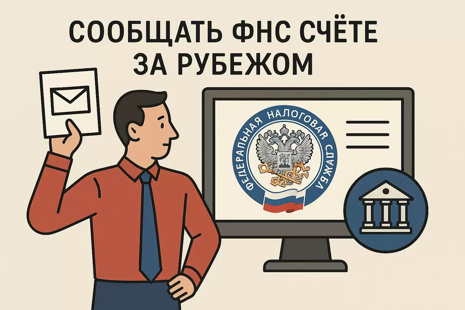 Нужно ли сообщать ФНС о счёте за рубежом?